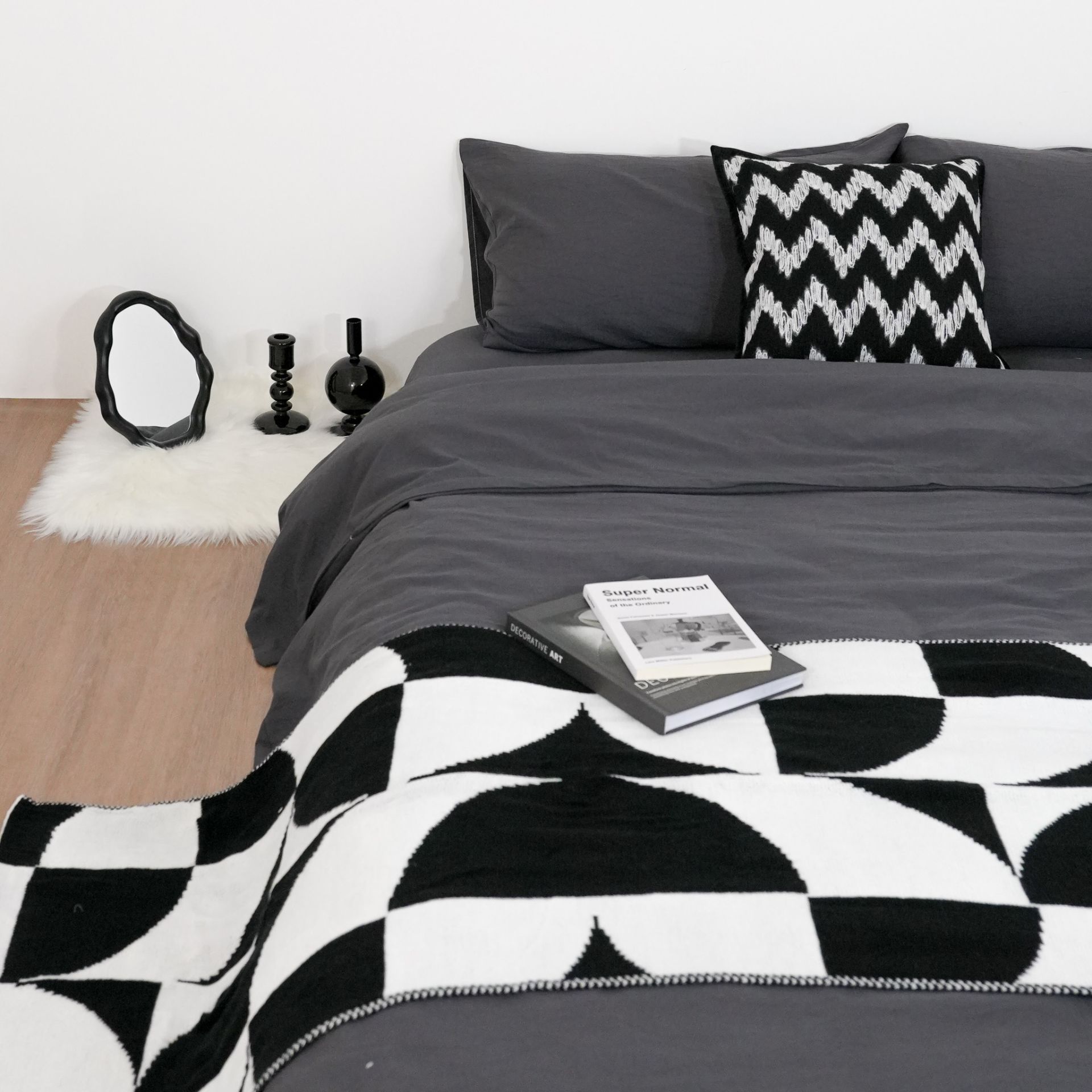 墨影寧憩床包四件組